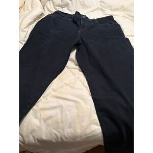 Gloria Vanderbilt Amanda Jeans Women’s Size 16 Dark Wash Stretch Denim